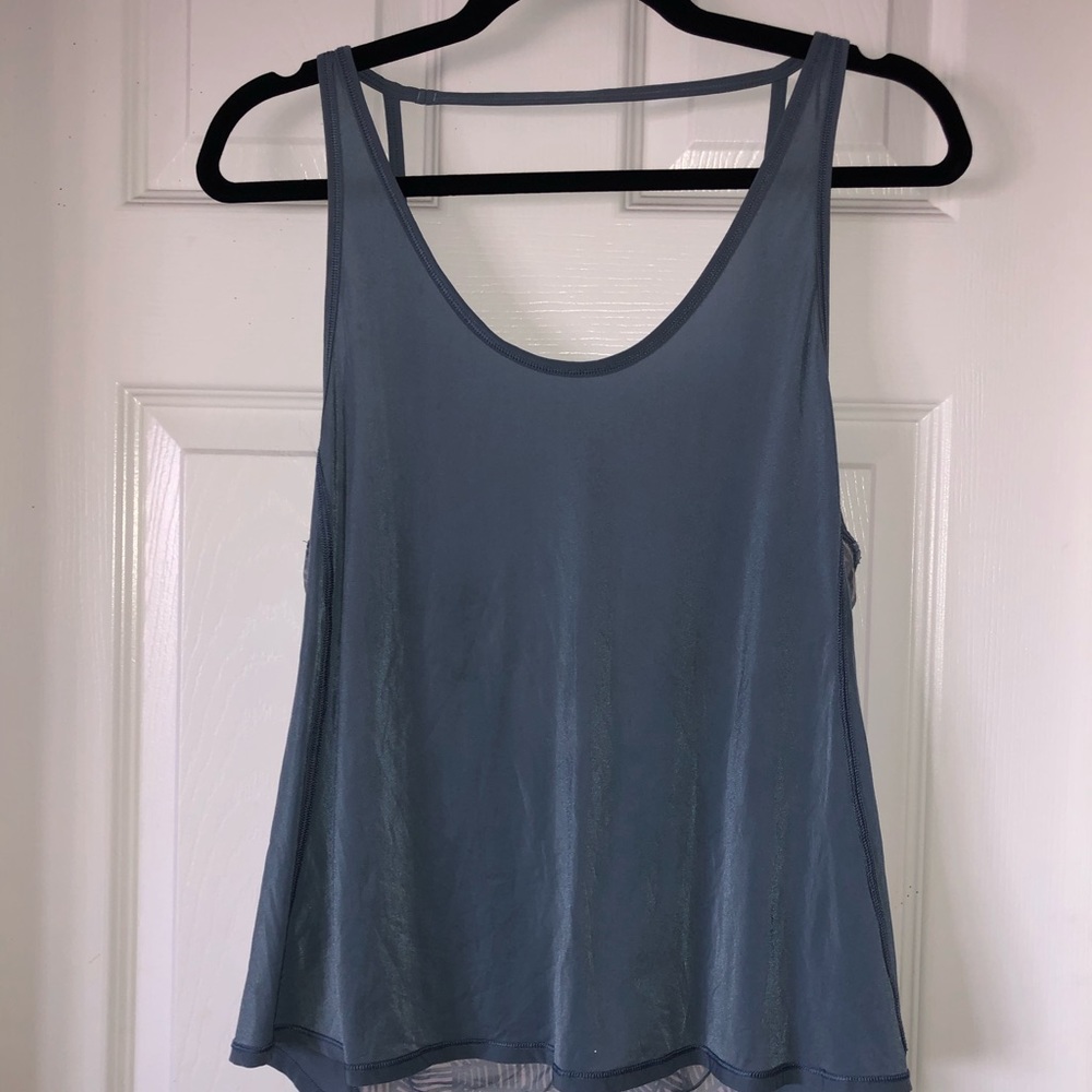 Lululemon Blue Active Tank Top
